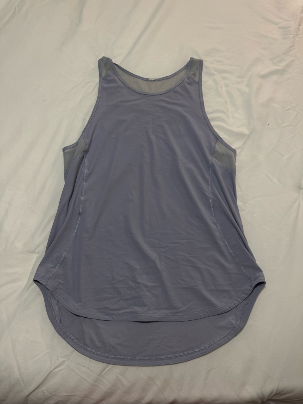 Lululemon Sculpt Tank ll - hydrangeas blue